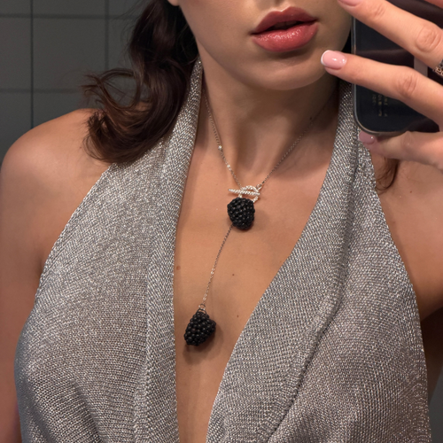 BLACKBERRY DUO NECKLACE