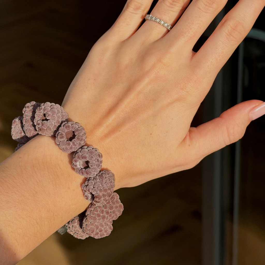 BROWN RASPBERRY BRACELET
